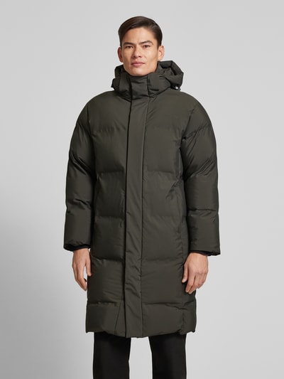 Lindbergh Steppmantel mit Kapuze Modell 'Recycled padded coat' Oliv 4