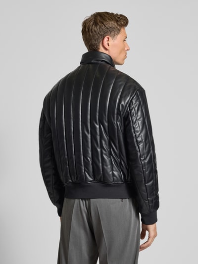 ARMANI EXCHANGE Blouson in Leder-Optik mit Zweiwege-Reißverschluss Black 5