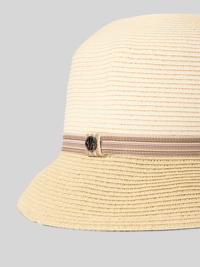 Loevenich Strohoed met structuurmotief 'Glocke' Beige - 2