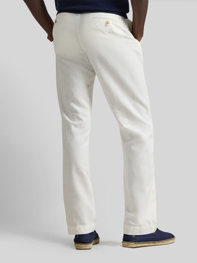Polo Ralph Lauren Chino aus Leinen-Baumwoll-Mix Weiss 5