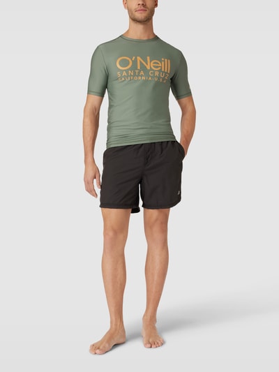 ONeill T-shirt z nadrukiem z logo model ‘CALI’ Oliwkowy 1