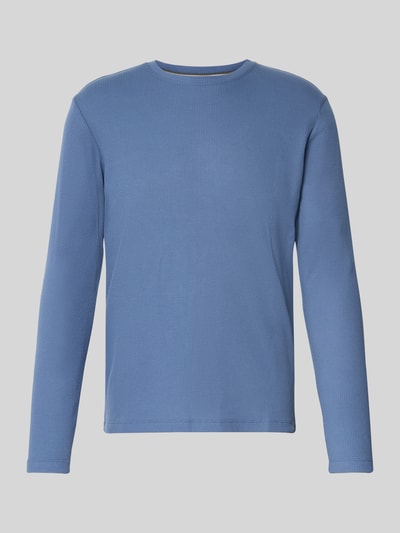 Christian Berg Men Longsleeve mit Rundhalsausschnitt Jeansblau 2