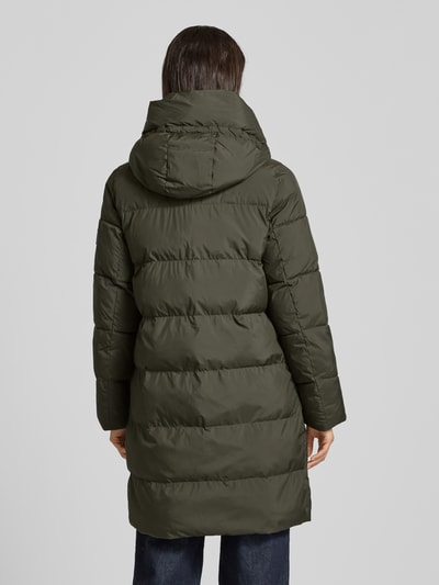 ECOALF Steppmantel mit Zweiwege-Reißverschluss Modell 'MANLIE' Dunkelgruen 5