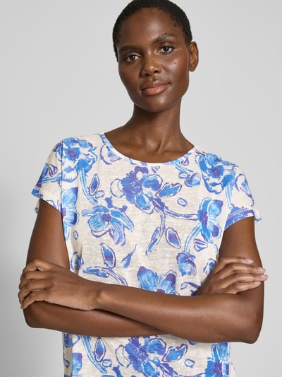 Christian Berg Woman T-shirt z okrągłym dekoltem Niebieski 3