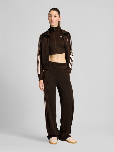 adidas Originals Regular Fit Trainingshose mit Logo-Details Schoko 1