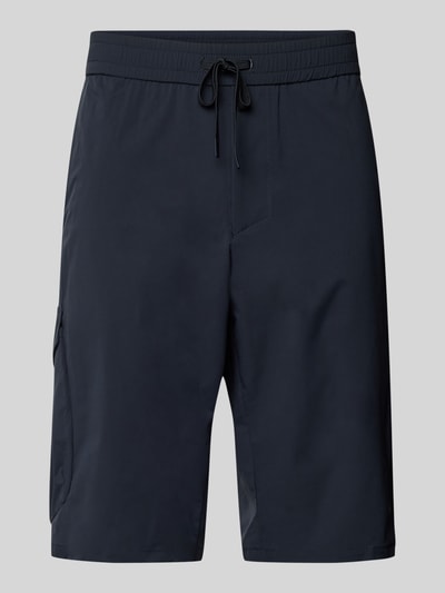 BOSS Green Regular Fit Cargoshorts mit elastischem Bund Modell 'Urbanex' Dunkelblau 2