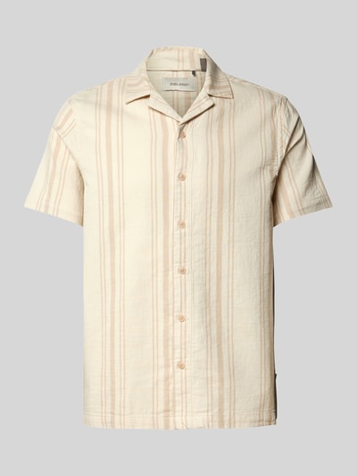 Blend Regular fit vrijetijdsoverhemd met resortkraag, model 'ANDREA' Kaki - 2