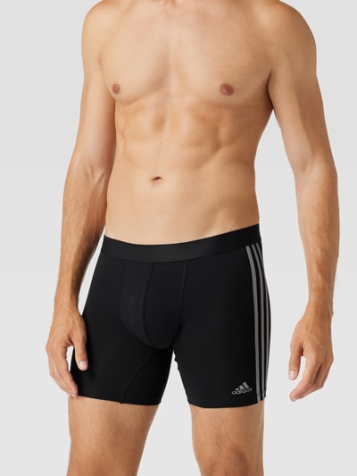 ADIDAS SPORTSWEAR Trunks mit Logo-Streifen im 3er-Pack Schwarz 1