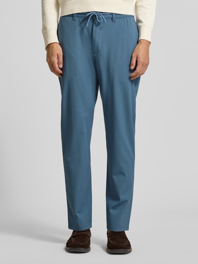 MCNEAL Stoffen broek met elastische band Hemelsblauw - 4