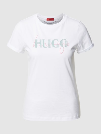 HUGO T-Shirt aus Baumwolle Weiss 2
