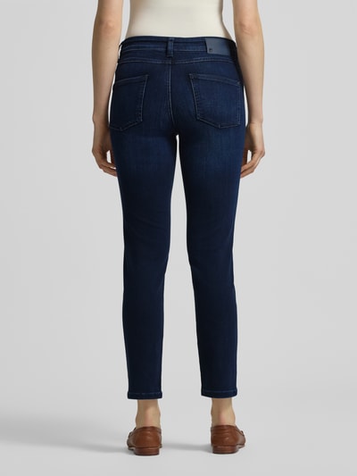 CAMBIO Slim fit jeans van viscosemix model 'Posh' Donkerblauw - 5