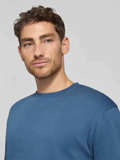 Tom Tailor Denim Regular Fit Sweatshirt aus Baumwoll-Mix Jeansblau 3