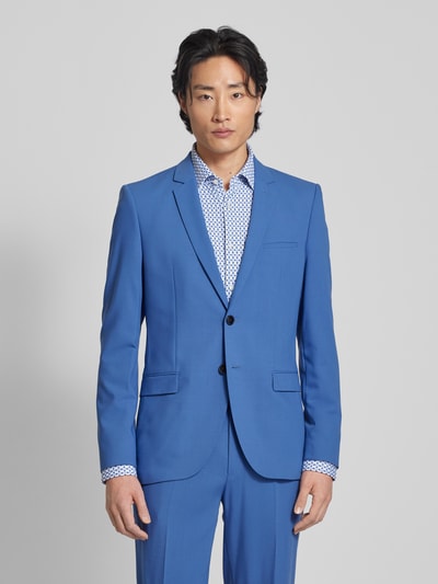 HUGO Slim Fit Anzug mit 2-Knopf-Sakko Modell 'Arti/Hesten' Aqua 4
