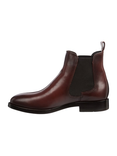 Tamaris Chelsea-boots van leer Donkerbruin - 4