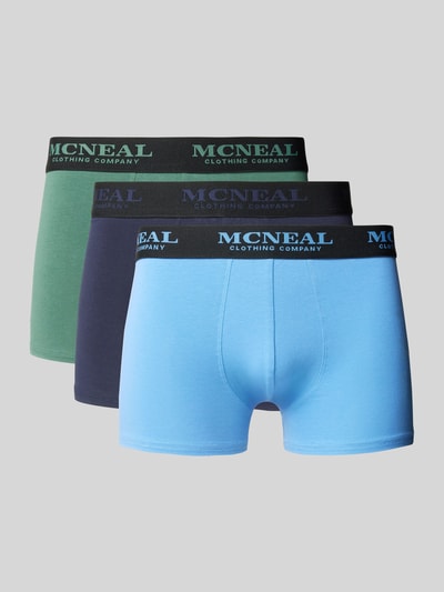 MCNEAL Trunks mit elastischem Logo-Bund im 3er-Pack Black 1