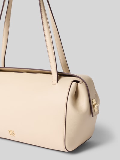 HUGO Handtas met handvat in leerlook model 'Meelo_Duffle' Ecru - 2