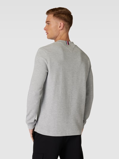 Tommy Hilfiger Sweatshirt met structuurmotief Zilver gemêleerd - 5