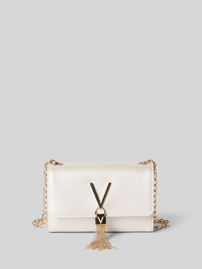 VALENTINO BAGS Handtas met logo-applicatie, model 'DIVINA SA' Zilver - 1