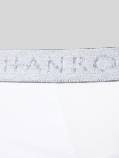 Hanro Slip mit Label-Details im 2er-Pack Weiss 2