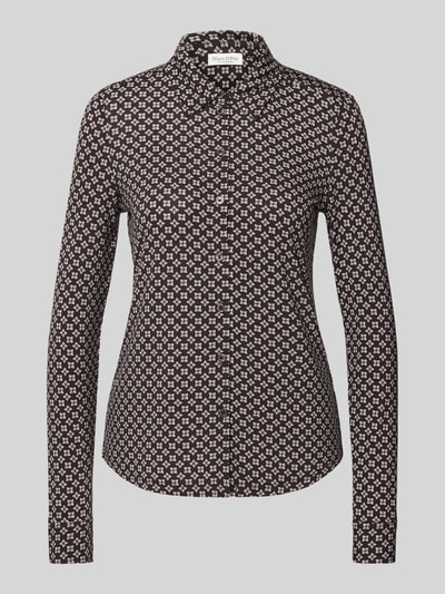 Marc O'Polo Regular Fit Hemdbluse aus Viskose-Mix Dunkelbraun 2