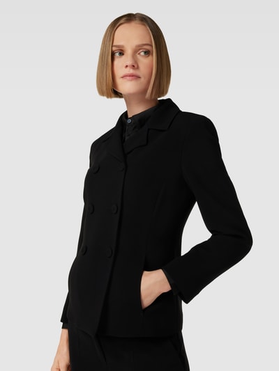 Max Mara Studio Blazer mit Reverskragen Modell 'OPPIO' Black 3