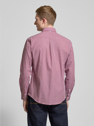 Fynch-Hatton Regular Fit Freizeithemd mit Button-Down-Kragen Rot 5