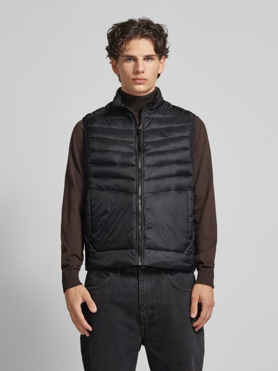 Jack & Jones Bodywarmer met labelpatch, model 'ESPRINT' Zwart - 4