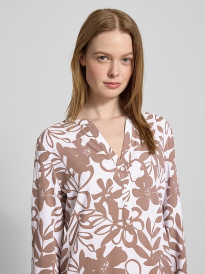 Christian Berg Woman Blusenshirt in Überlänge Weiss 3