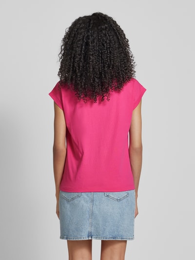 Esprit T-Shirt mit Kappärmeln Pink 5