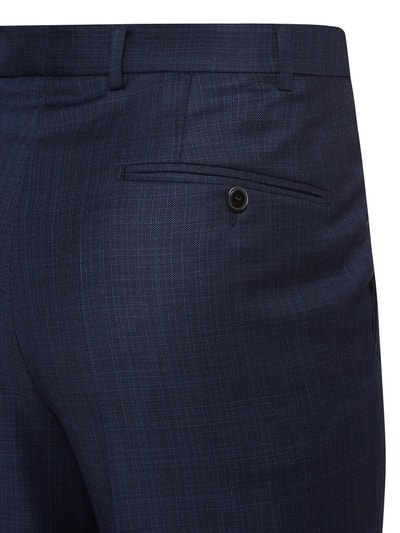 DIGEL Modern fit pantalon van scheerwol, model 'Per' Marineblauw - 3