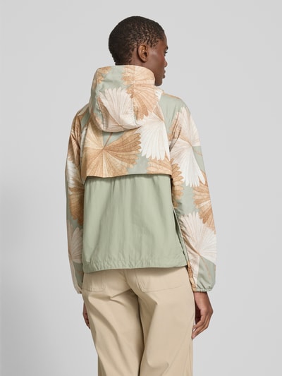 COLUMBIA Windbreaker mit Label-Print Modell 'SPIRE VALLEY' Hellgruen 5