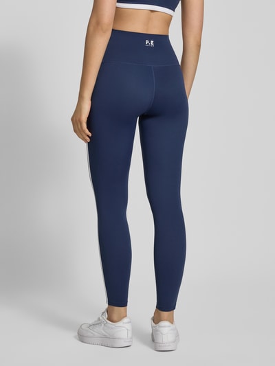 P.E Nation Sportlegging met gallonstrepen Donkerblauw - 5