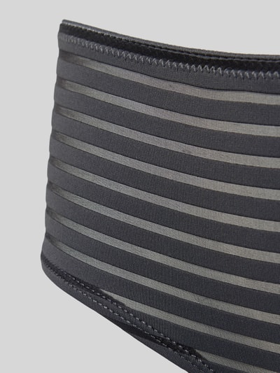 Marc O'Polo Panty mit Streifenmuster Black 2