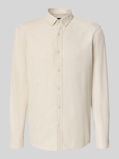 MCNEAL Regular Fit Freizeithemd mit Button-Down-Kragen Sand 2