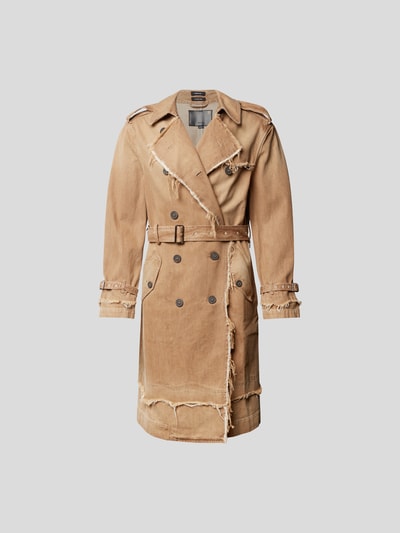 R13 Trenchcoat mit Denim-Finish Khaki 2