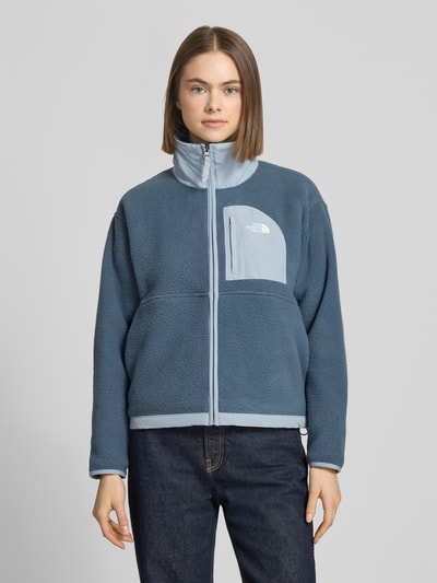 The North Face Bluza polarowa ze stójką i naszywką z logo Ciemnoniebieski 4
