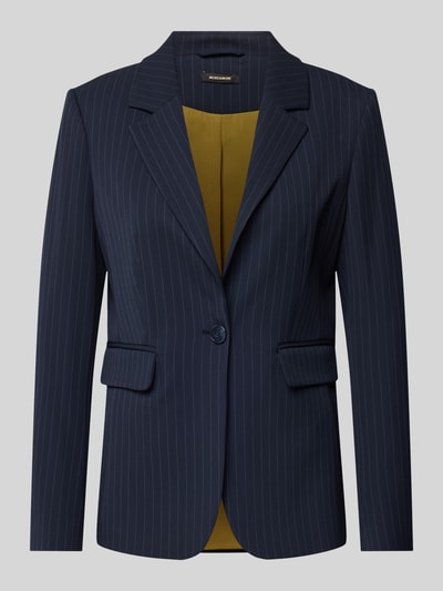 More & More Blazer met klepzakken Marineblauw - 2