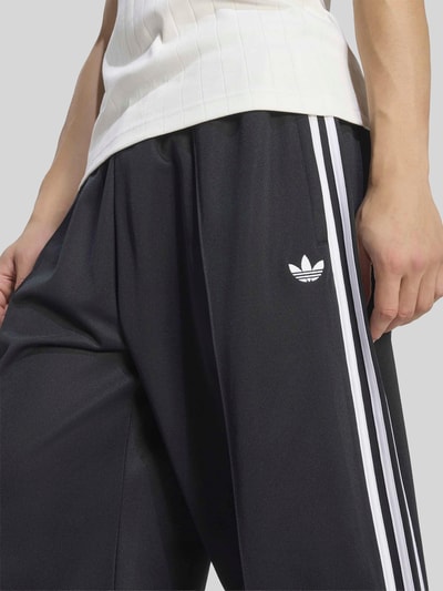adidas Originals Loose Fit Sweatshirt aus Baumwoll-Mix mit Logo-Stitching Black 3