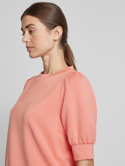 Soyaconcept Sweatshirt mit gerippten Abschlüssen Pink 3