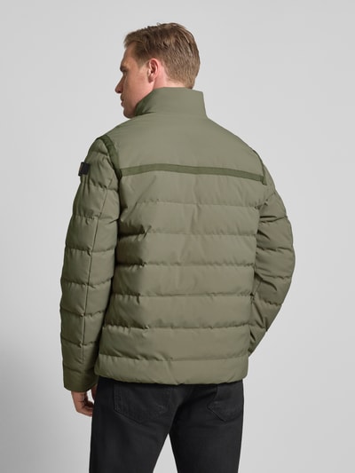 PME Legend Gewatteerd jack met ritssluiting, model 'FREIGHTYET' Olijfgroen - 5