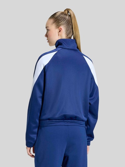 adidas Sportswear Loose Fit Trainingsjacke aus Baumwoll-Mix mit Logo-Print Dunkelblau 5