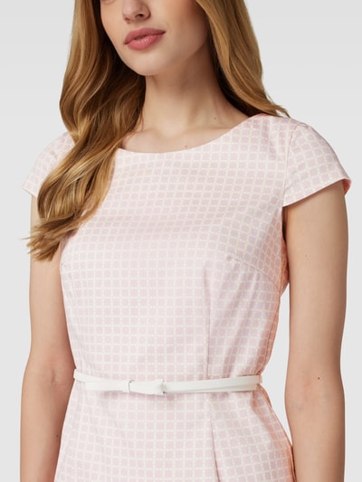 Montego Kleid mit Allover-Muster Rose 3