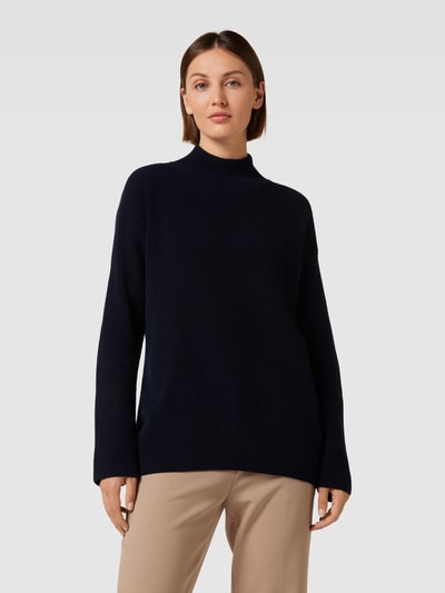 Milano Italy Gebreide pullover met turtleneck Marineblauw - 4