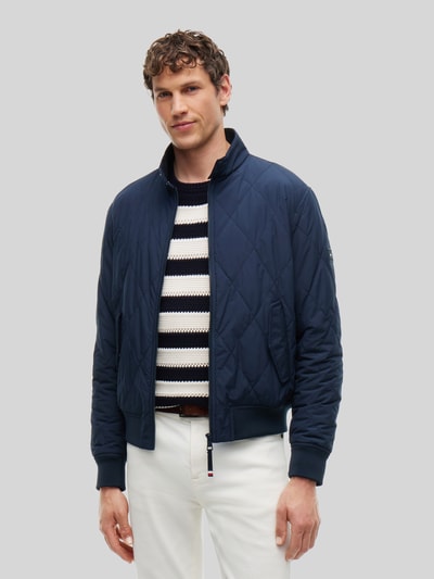 Tommy Hilfiger Regular Fit Steppjacke mit packbarer Innentasche Marine 4