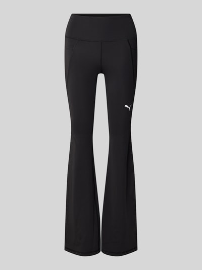 PUMA Performance Slim Fit Sport-Leggings mit Logo-Print Modell 'TAD ESSENTIAL' Black 1