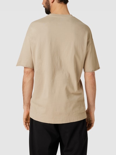 Drykorn T-Shirt in unifarbenem Design Modell 'EROS' Beige 5