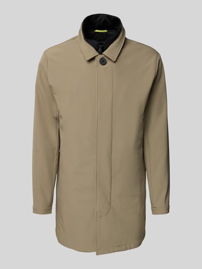 Matinique Płaszcz z krytą listwą guzikową model ‘Philman’ Beżowy 2