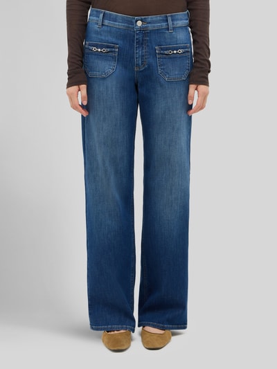 ANGELS Bootcut jeans van katoenmix model 'Liz Glory' Blauw - 4
