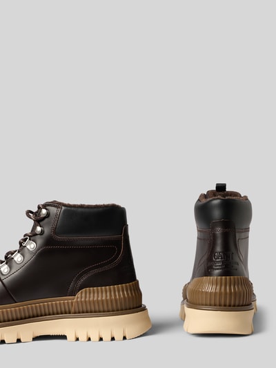 GANT Boots aus Rindsnappa mit Profilsohle Modell 'Nebrada' Dunkelbraun 2