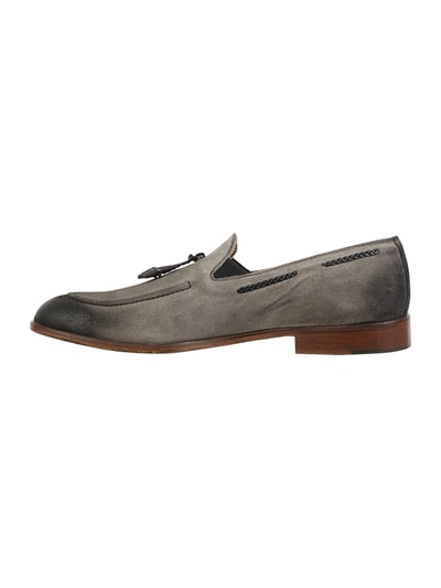 Cinque Tassel-Loafer aus Leder Modell 'Alexio' Dunkelgrau 4